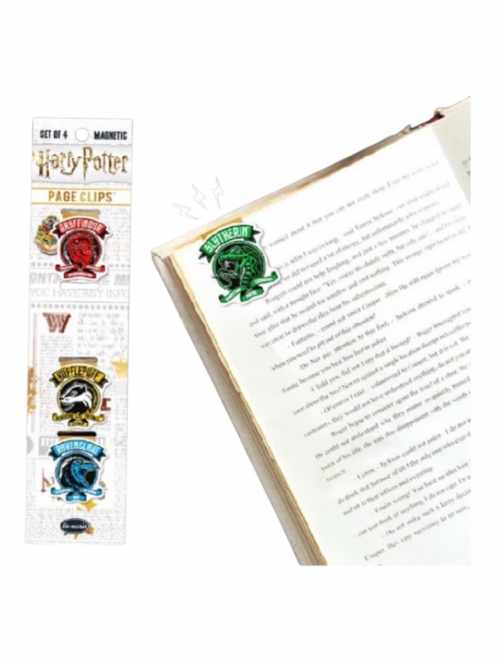Remarks Harry Potter Set of 4 Magnetic Bookmarks